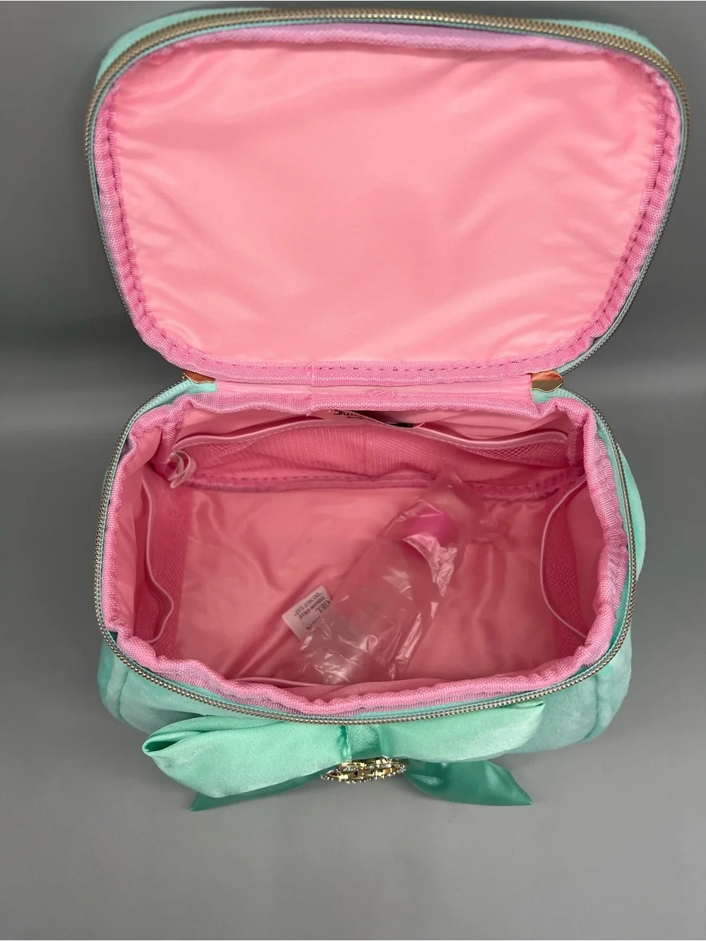 Juicy couture velour cosmetics bag